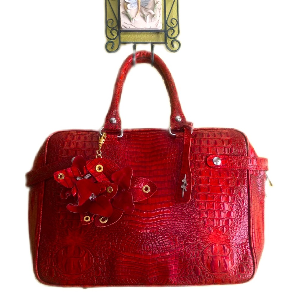 Women’s Red Handbag - Picture 12 of 16